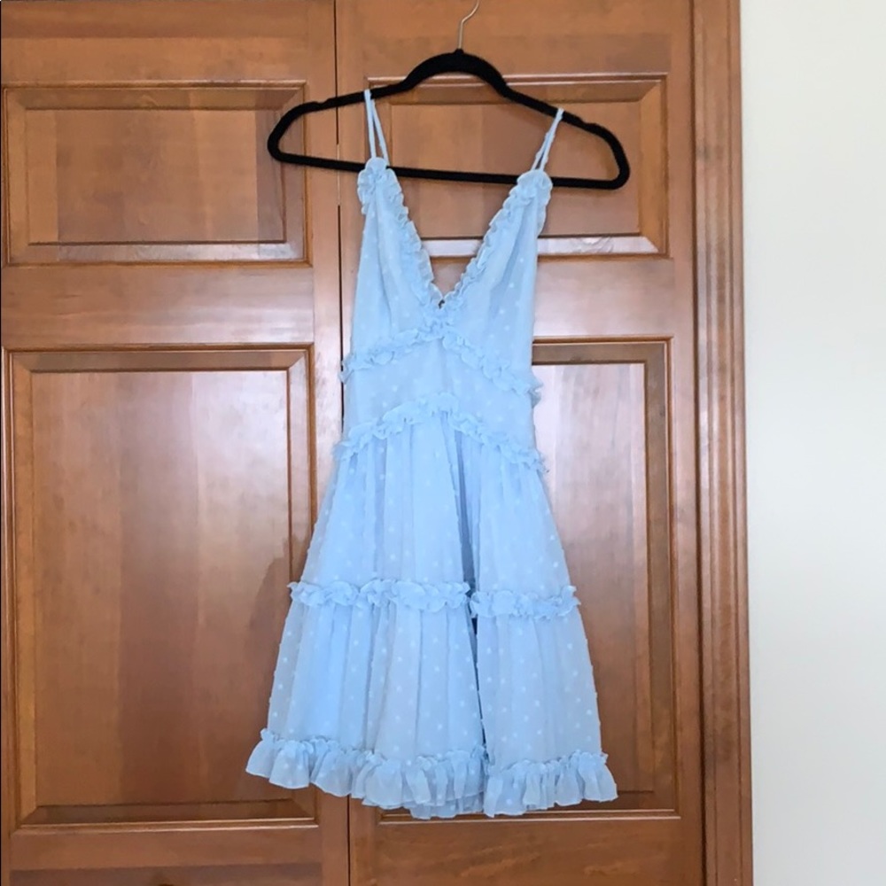 Hello Molly City Never Sleeps Blue Dress